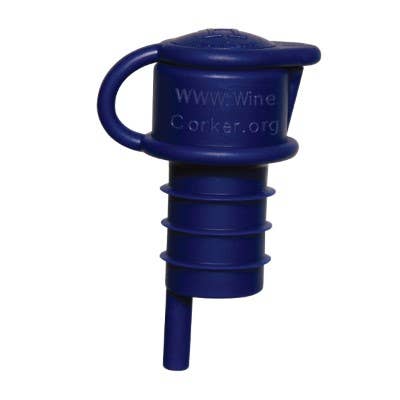 Haley's Corker 5-in-1 Wine Aerator, Pourer, Stopper, Filter and Re-Corker